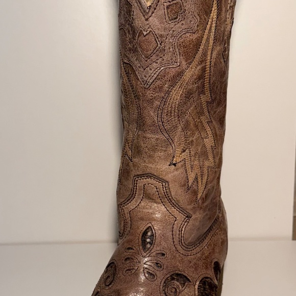 Corral Cowboy Boots women Sz 9 - Picture 4 of 7